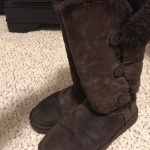 Brown Tall UGG Boots